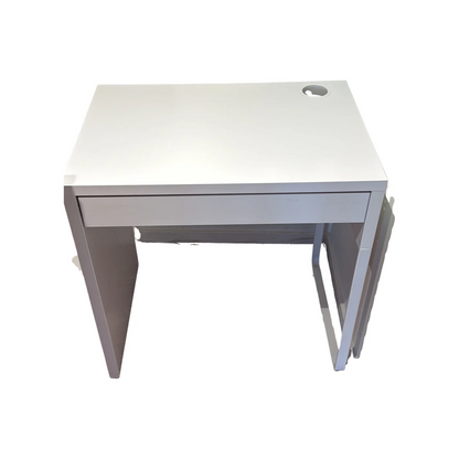 (73x50) IKEA MICKE skrivebord i hvit