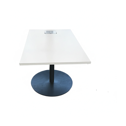 (120x75) møteromsbord i hvit