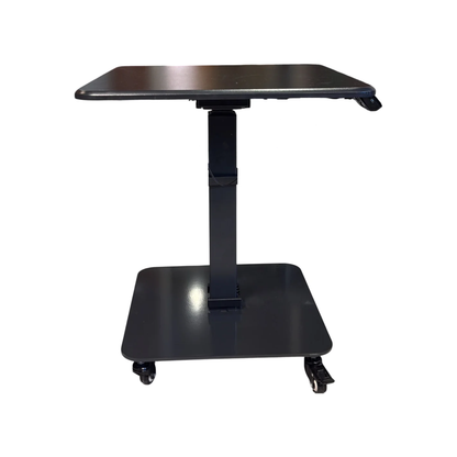 (60x60) ErgoFinland ET1650WH hev/senk-bord i svart, på hjul