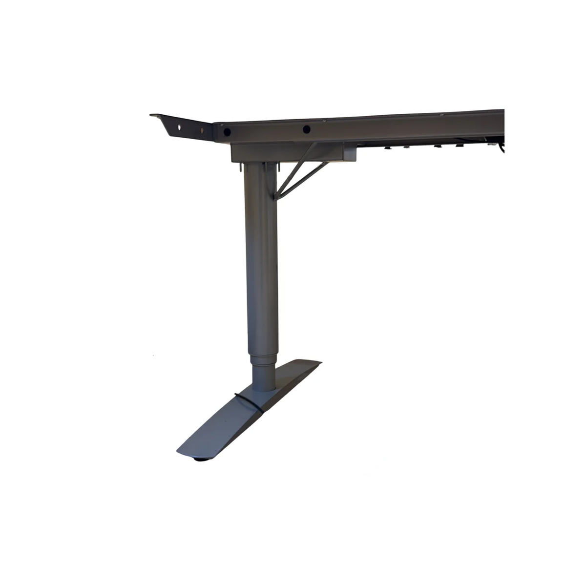 (146x76) Linak hev/senk-bord i lys grå
