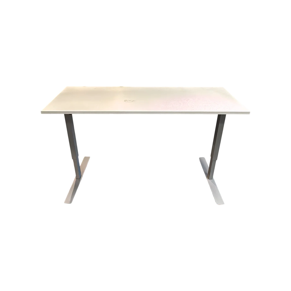 (160x62) el hev/senk skrivebord i hvit