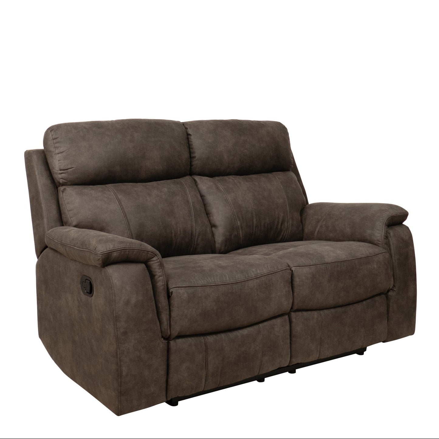 Mayfield 2-seter sofa, microfiber, manuell recliner-funksjon
