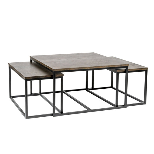 Metro settbord fra A-Møbler, røkpigmentert eik