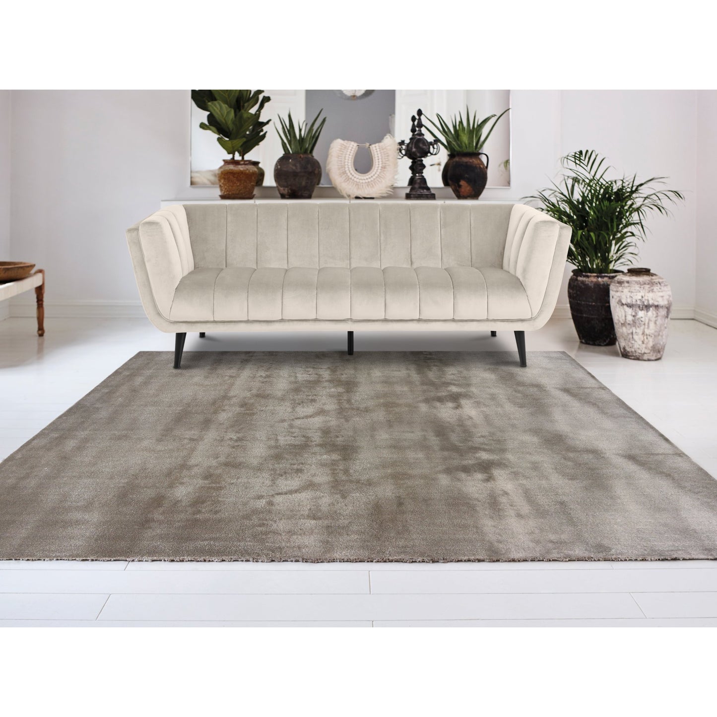 Tampa 2,5-seter sofa fra A-Møbler, velour