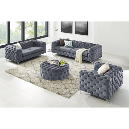 Bella 2-seter sofa fra A-Møbler i grå