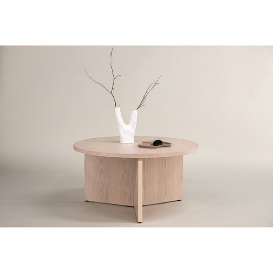 Saltø sofabord fra A-Møbler, lyst tre, 65x65 cm