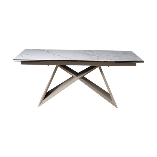 Jenny spisebord fra A-Møbler, 180x90 cm, glass