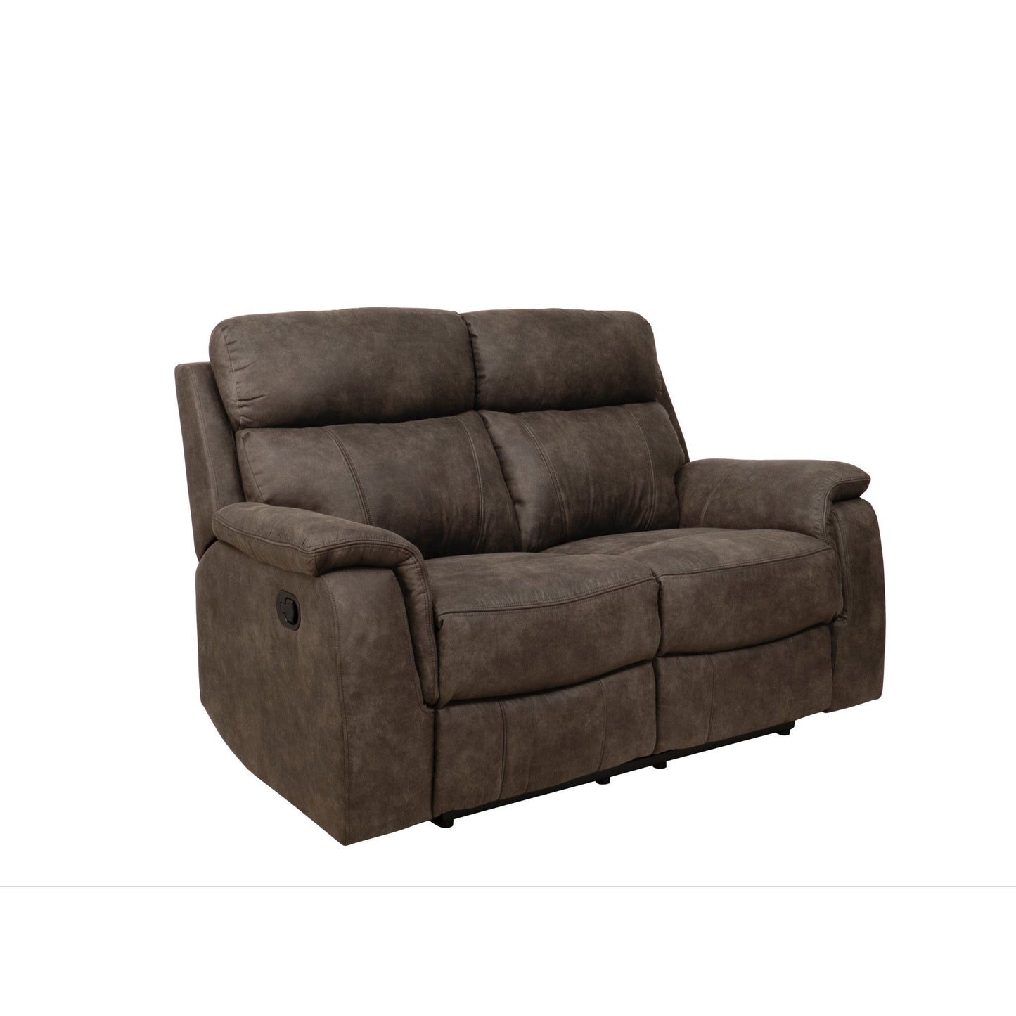 Mayfield 2-seter sofa, microfiber, manuell recliner-funksjon