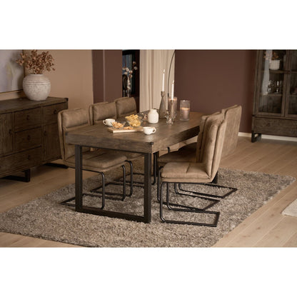 Spisebord Woodenforge fra A-Møbler, rustikk og industriell stil