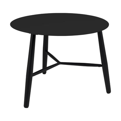 Brafab Vannes bord, sort aluminium, 60x60 cm