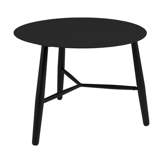 Brafab Vannes bord, sort aluminium, 60x60 cm