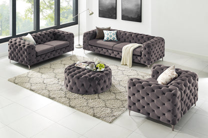 Bella lenestol fra A-Møbler i velour