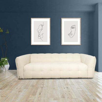 Utstillingsmodell | Moby 3-seter sofa fra Bellus, Wooley tekstil