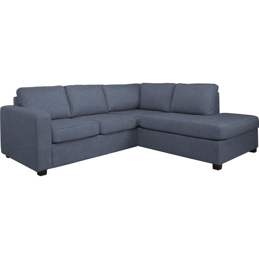 Oslo sofa med sjeselong fra A-Møbler, polyester