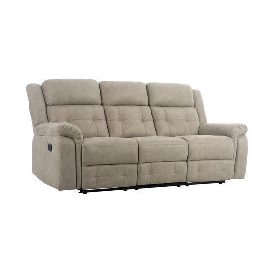 Minnesota 3-seter sofa, microfiber, recliner-funksjon