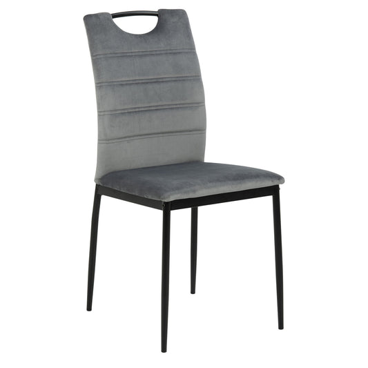 Dia spisestol fra A-Møbler, 44x53 cm, velour