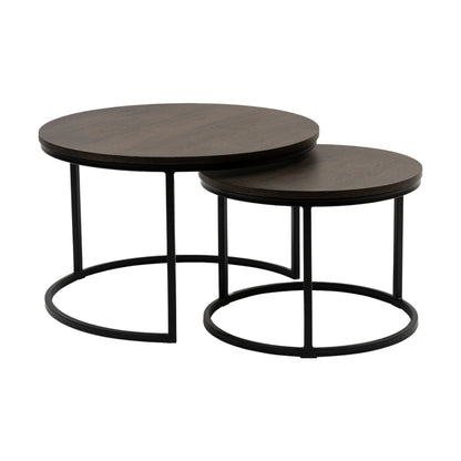 Metro stuebord fra A-Møbler, 75x75 cm, oljet eikefiner