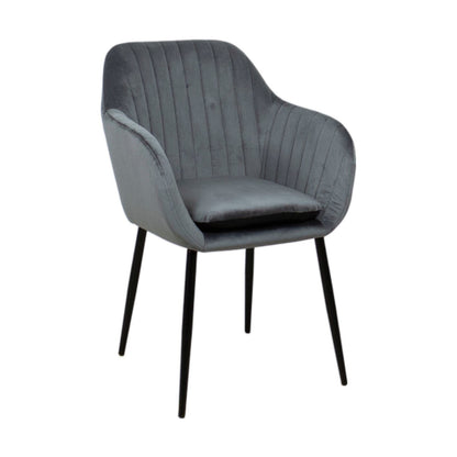 Emilia spisestol fra A-Møbler, 57x61 cm, velour