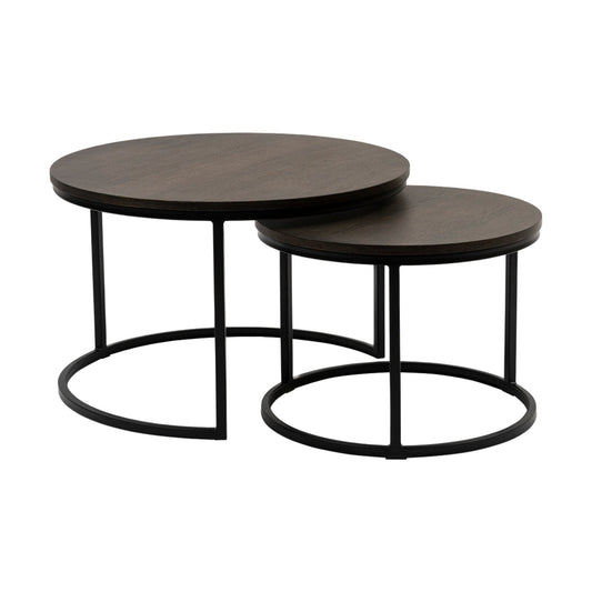 Metro sofabord fra A-Møbler, 75x75 cm, oljet eikefiner