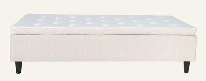Duo Daybed, natur, 120x200 cm, med sofaputer