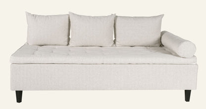 Duo Daybed, natur, 120x200 cm, med sofaputer