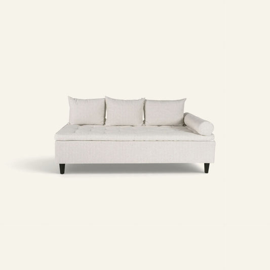 Duo Daybed, natur, 120x200 cm, med sofaputer