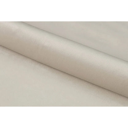 Emilia spisestol, velour, hvit