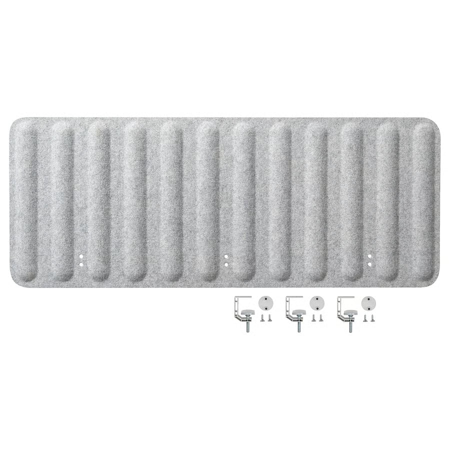EILIF bordskjerm fra IKEA, 120x48 cm, grå