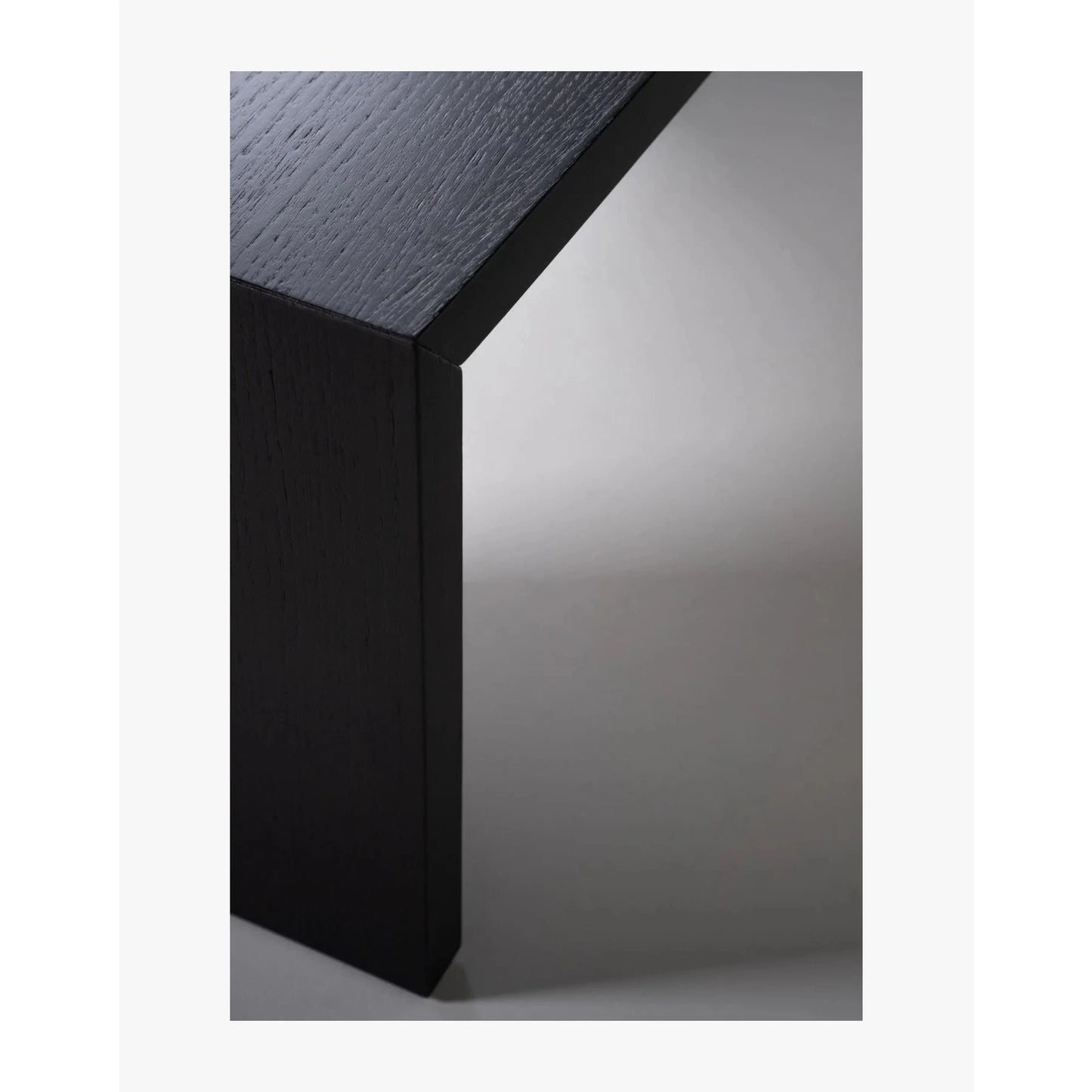 Ellie sofabord, Forms & Objects, svart - 56x120x45 cm