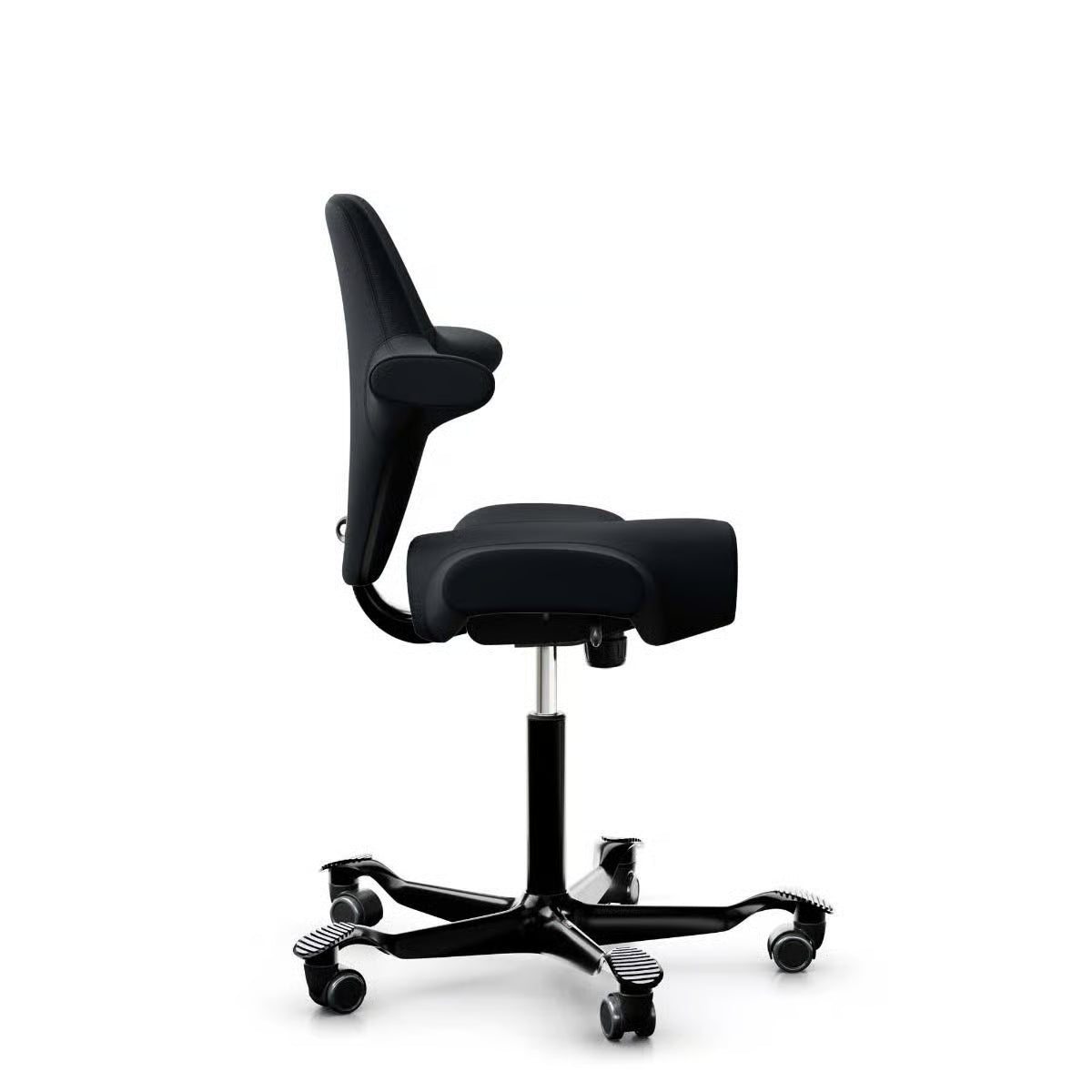 HÅG Capisco 8106 nyomtrukket kontorstol, svart stoff