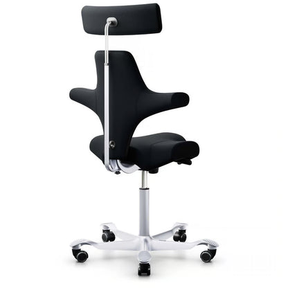 HÅG Capisco 8107 nyomtrukket kontorstol, svart stoff