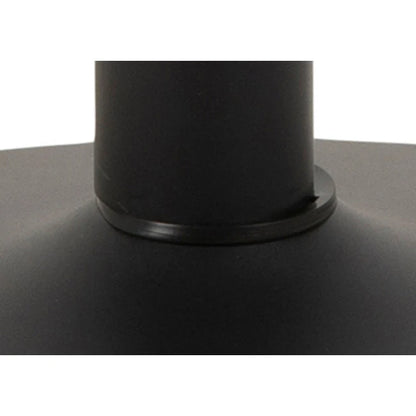 Ibiza spisebord fra A-Møbler, Ø:110 cm, sort marmor print