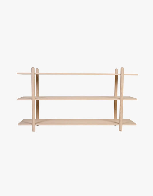 Ida hylle fra Kid, natur - 150x39x80 cm