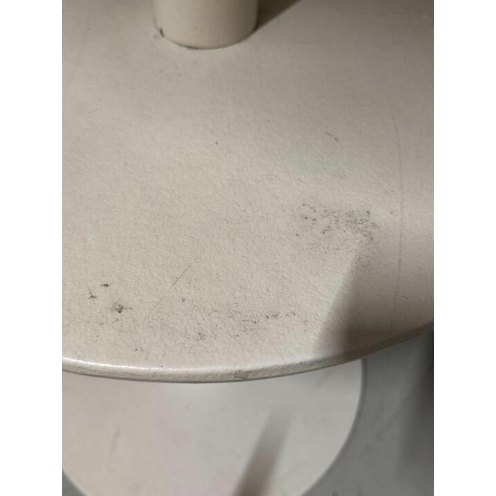 Møtebord i hvit laminat, 200x80 cm