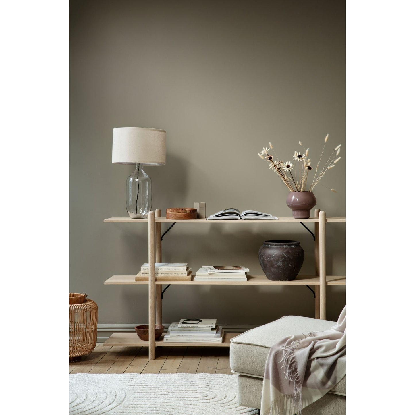 Ida Hylle finer lav natur - 150x39x80 cm fra Kid