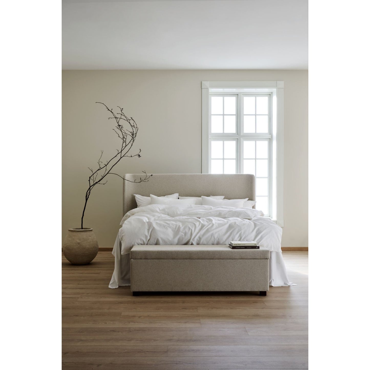 Plus Sengegavl natur, God tilstand - 150 cm fra Kid