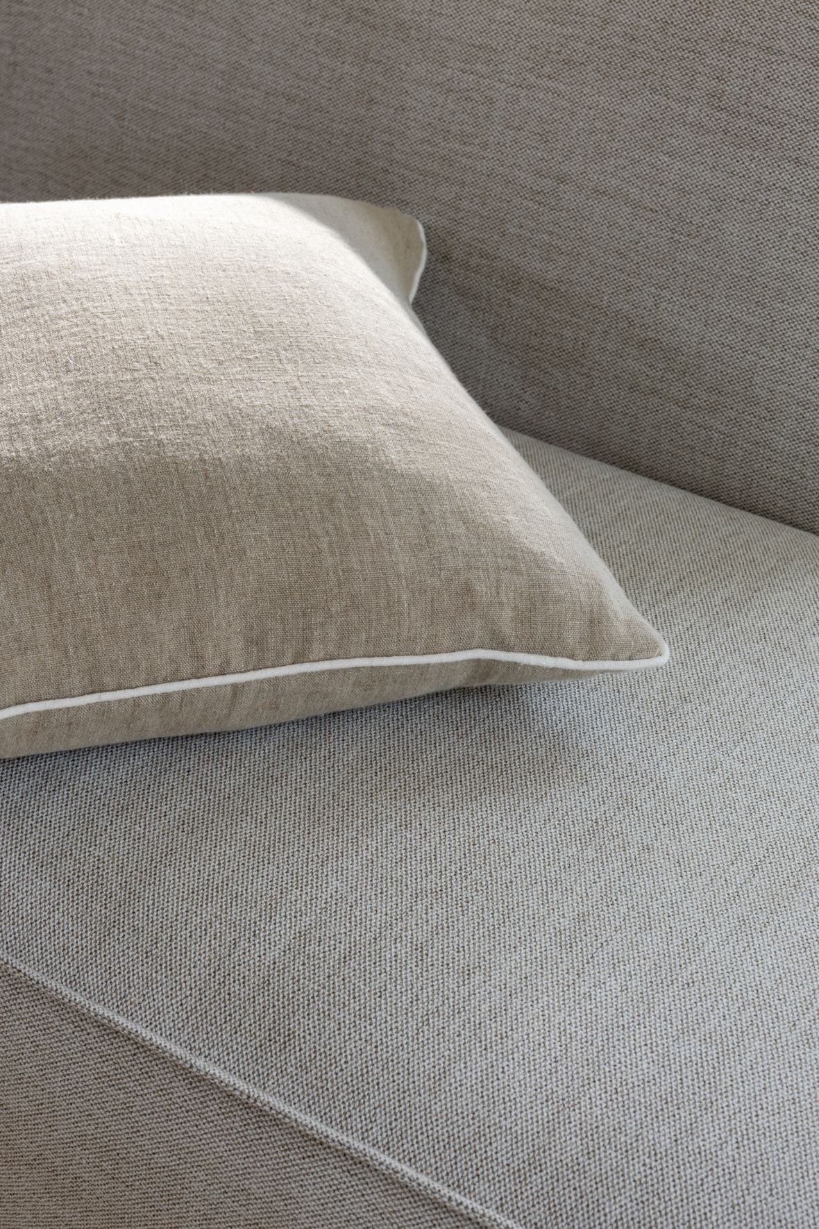 Isa Modulsofa 1,5 seter m/armlene venstre natur - 110x93x73 cm