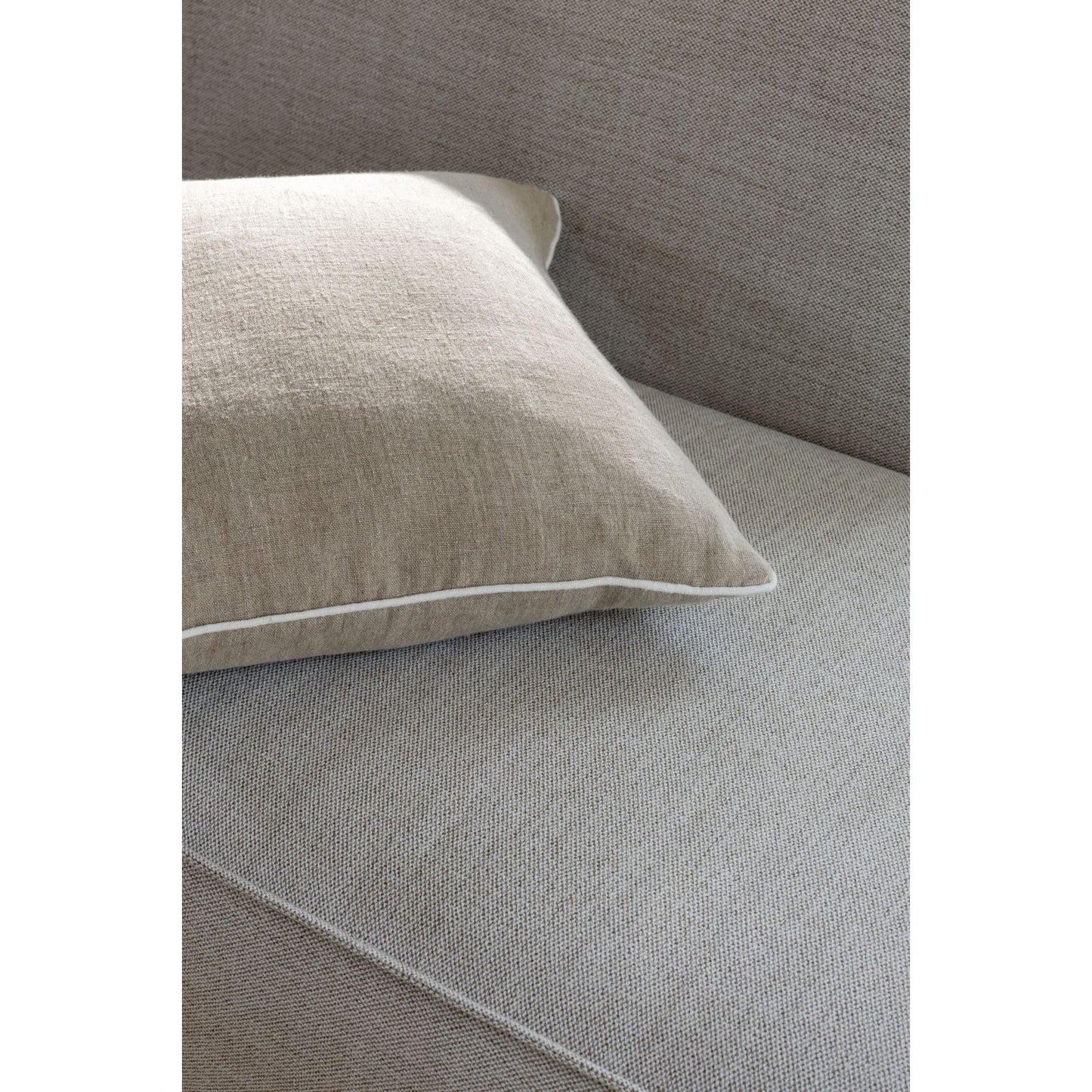 Isa 2-seter sofa fra Kid, natur, modulsofa med armlene venstre