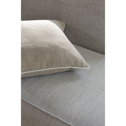 Isa 2-seter sofa fra Kid, natur, modulsofa med armlene venstre