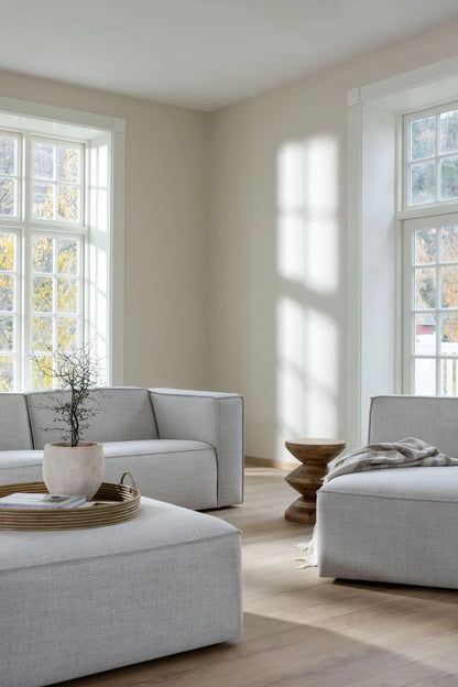 Isa Modulsofa åpen ende høyre natur - 134x93x73 cm