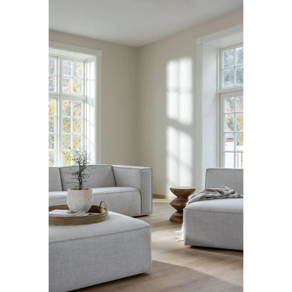 Isa, Forms & Objects, Modulsofa 1,5 seter uten armlener natur - 90x93x73 cm