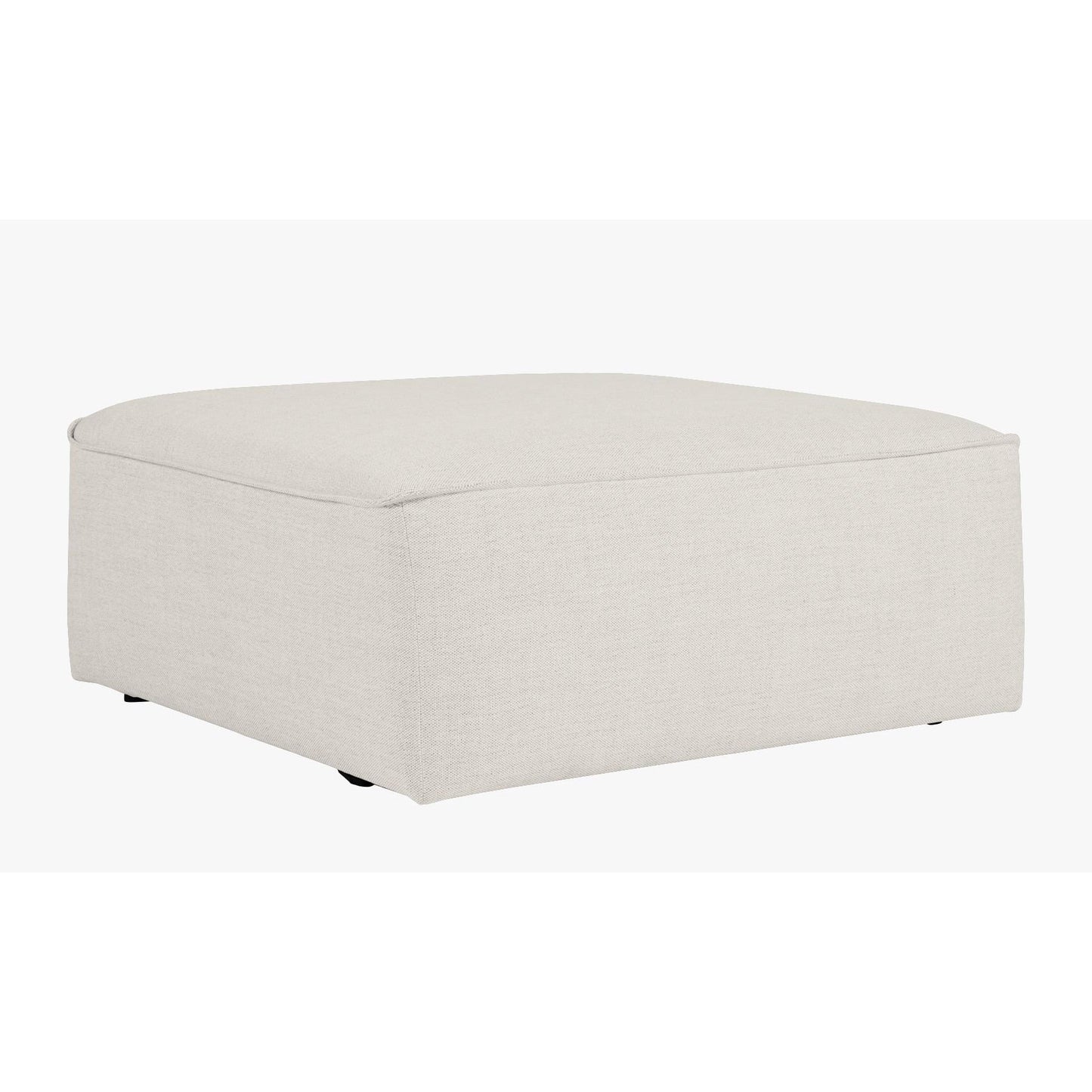 Isa Modulsofa puff natur - 90x93x73 cm fra Kid, tekstil