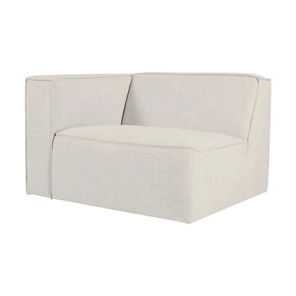 Isa 2-seter sofa fra Kid, natur, modulsofa med armlene venstre