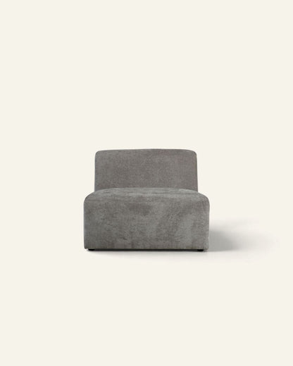 Juno Modulsofa fra Kid i grå, enkeltmodul