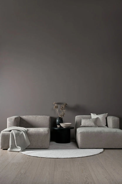 Juno Modulsofa sjeselong høyre grå - 114x154x73 cm