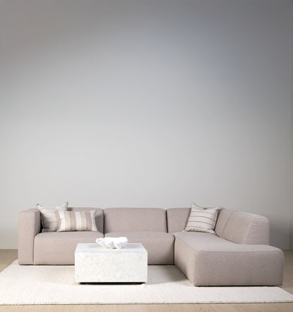 Juno Modul 1,5 seter uten armlene beige - 90x93x73 cm fra Kid