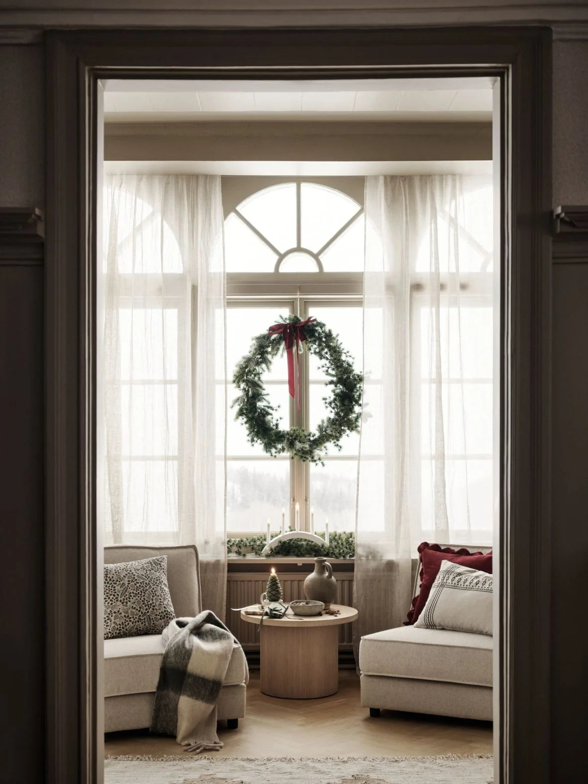 Selja Sofabord natur - 60x60x41 cm ø 60