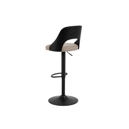 Lucy barstol fra A-Møbler, hvit, B:47 cm, D:51 cm, H:113 cm