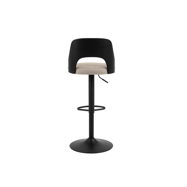 Lucy barstol fra A-Møbler, hvit, B:47 cm, D:51 cm, H:113 cm