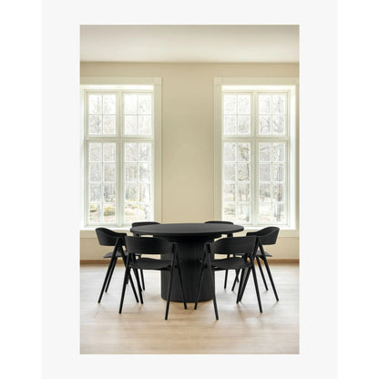 Mie, Forms & Objects, Spisebord svart - ø 127 cm